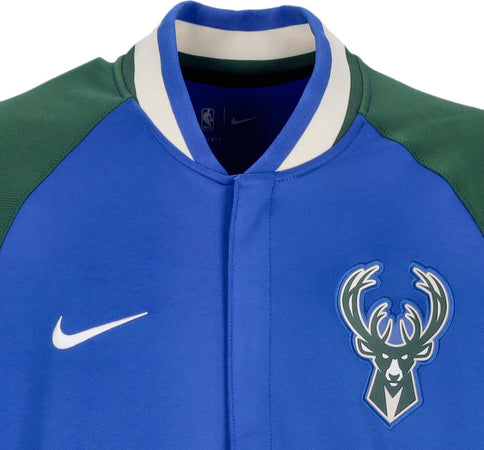 NIKE-NBA-Felpa-Leggera-College-Uomo-Nba-City-Edition-Dri-fit-Showtime-Full-zip-Jacket-Milbuc-Game-Royal/fir/game-Royal/white-da-uomo