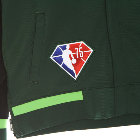 NIKE-NBA-Felpa-Leggera-College-Uomo-Nba-Dri-Fit-Showtime-L/s-Jacket-Milbuc-Fir/black/white-da-uomo
