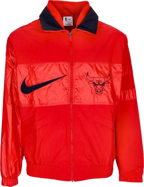 NIKE-NBA-Giacca-Tuta-Uomo-Nba-Courtside-Lightweight-Jacket-Chibul-University-Red/black-da-uomo