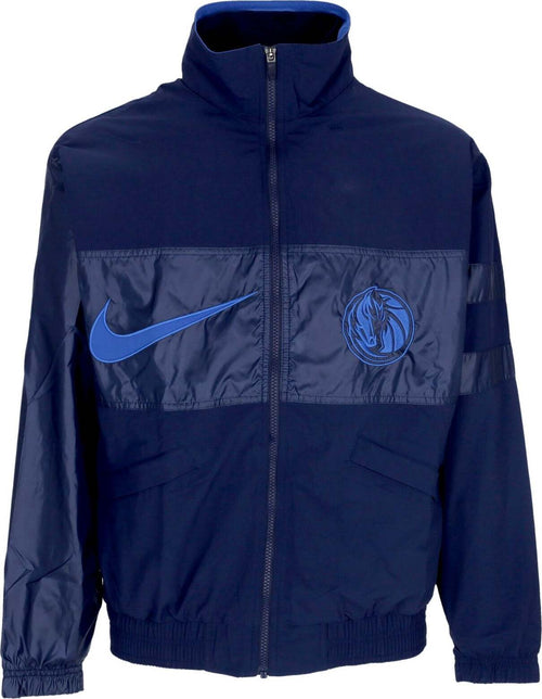 NIKE-NBA-Giacca-Tuta-Uomo-Nba-Courtside-Lightweight-Jacket-Dalmav-College-Navy/game-Royal-da-uomo