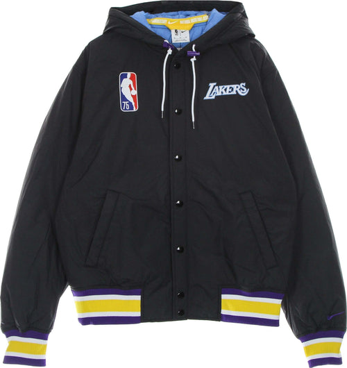 NIKE-NBA-Giubbotto-Uomo-Nba-Courtside-Full-Zip-Jacket-Loslak-Black/coast/amarillo/field-Purple-da-uomo