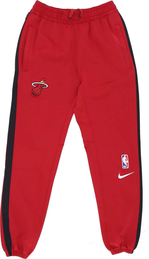 NIKE-NBA-Pantalone-Tuta-Uomo-Nba-Dri-fit-Showtime-Pant-Miahea-Tough-Red/black/white-da-uomo