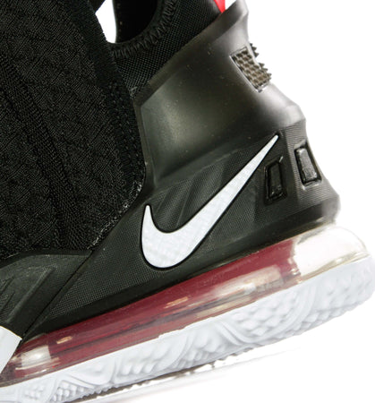 NIKE-NBA-Scarpa-Alta-Uomo-Lebron-Xviii-Black/white/university-Red-da-uomo