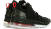 NIKE-NBA-Scarpa-Alta-Uomo-Lebron-Xviii-Black/white/university-Red-da-uomo