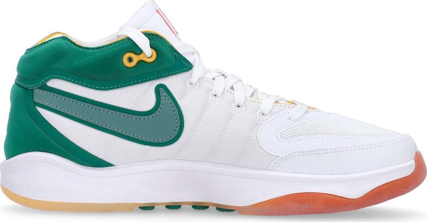 NIKE-NBA-Scarpa-Basket-Uomo-Air-Zoom-G.t.-Hustle-2-White/vintage-Green/malachite-da-uomo