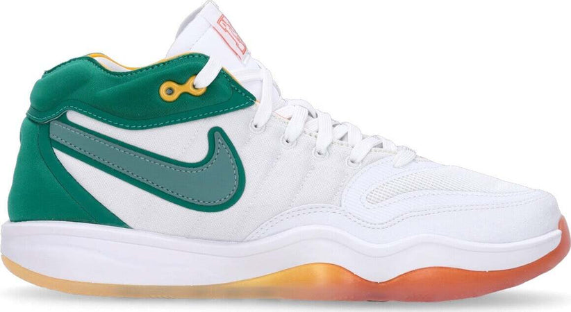 NIKE-NBA-Scarpa-Basket-Uomo-Air-Zoom-G.t.-Hustle-2-White/vintage-Green/malachite-da-uomo