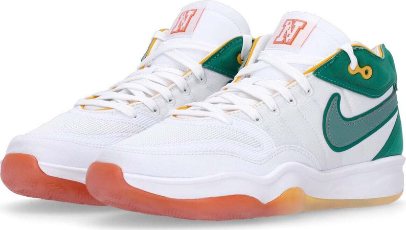 NIKE-NBA-Scarpa-Basket-Uomo-Air-Zoom-G.t.-Hustle-2-White/vintage-Green/malachite-da-uomo