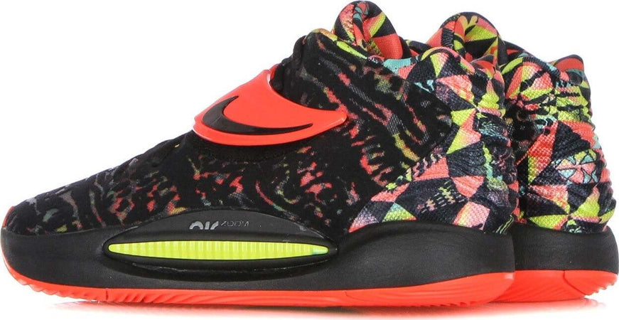 NIKE-NBA-Scarpa-Basket-Uomo-Kd14-Black/bright-Crimson/yellow-Strike-da-uomo