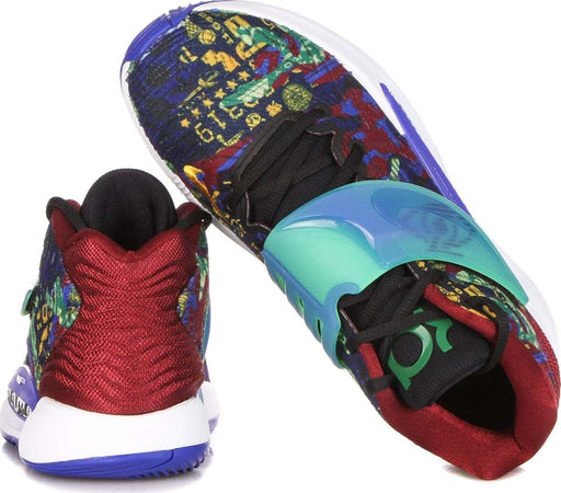 NIKE-NBA-Scarpa-Basket-Uomo-Kd14-Ngr-Sapphire/melon-Tint/deep-Royal-Blue-da-uomo