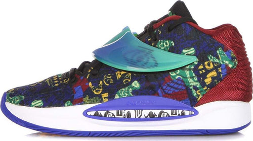 NIKE-NBA-Scarpa-Basket-Uomo-Kd14-Ngr-Sapphire/melon-Tint/deep-Royal-Blue-da-uomo