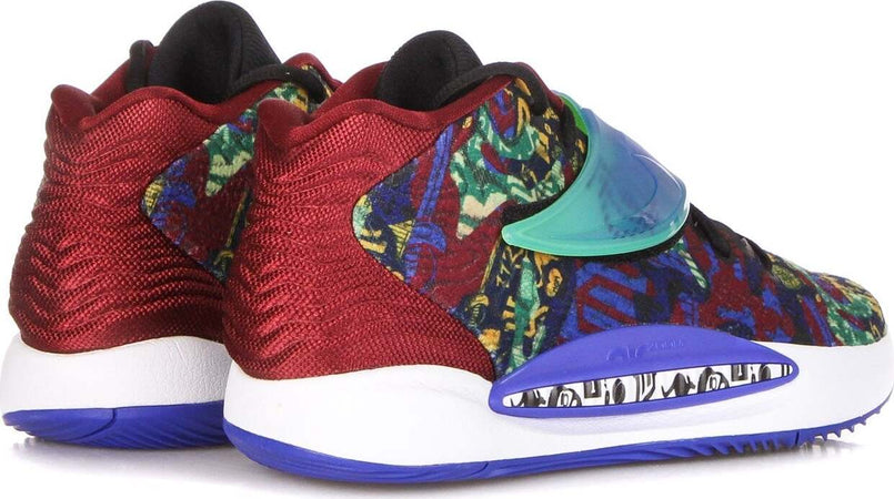 NIKE-NBA-Scarpa-Basket-Uomo-Kd14-Ngr-Sapphire/melon-Tint/deep-Royal-Blue-da-uomo