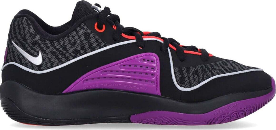 NIKE-NBA-Scarpa-Basket-Uomo-Kd16-Black/metallic-Silver/vivid-Purple-da-uomo