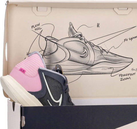 NIKE-NBA-Scarpa-Basket-Uomo-Kyrie-Low-5-Iron-Grey/coconut-Milk/wolf-Grey-da-uomo