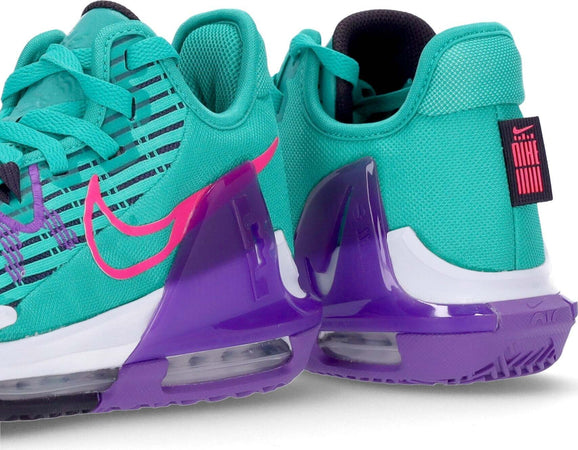 NIKE-NBA-Scarpa-Basket-Uomo-Lebron-Witness-Vi-Clear-Emerald/hyper-Pink/wild-Berry-da-uomo