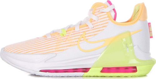 NIKE-NBA-Scarpa-Basket-Uomo-Lebron-Witness-Vi-White/lt-Lemon-Twist/melon-Tint-da-uomo