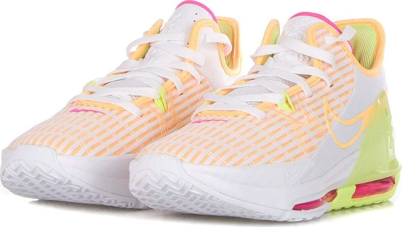 NIKE-NBA-Scarpa-Basket-Uomo-Lebron-Witness-Vi-White/lt-Lemon-Twist/melon-Tint-da-uomo