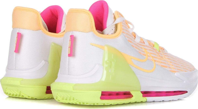 NIKE-NBA-Scarpa-Basket-Uomo-Lebron-Witness-Vi-White/lt-Lemon-Twist/melon-Tint-da-uomo