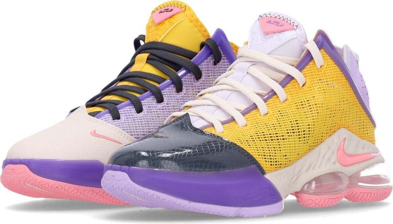 NIKE-NBA-Scarpa-Basket-Uomo-Lebron-Xix-Low-Lilac/pink-Gaze/dk-Smoke-Grey-da-uomo
