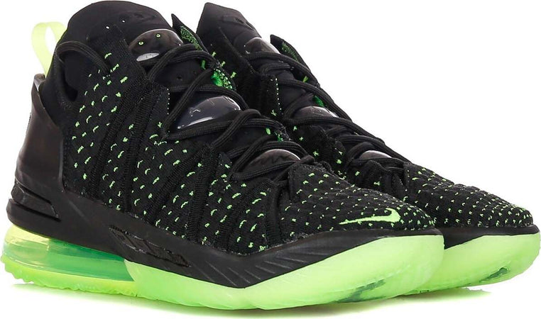NIKE-NBA-Scarpa-Basket-Uomo-Lebron-Xviii-Black/electric-Green/black-da-uomo
