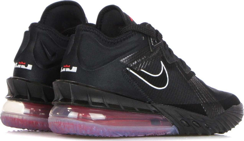 NIKE-NBA-Scarpa-Basket-Uomo-Lebron-Xviii-Low-Black/white/university-Red-da-uomo