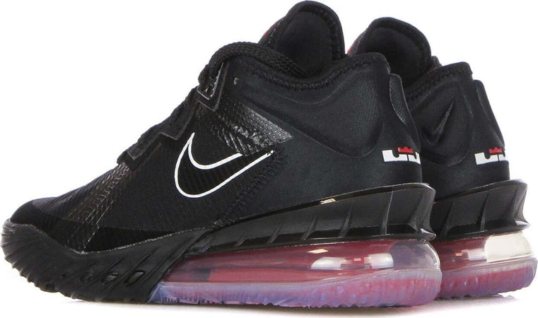NIKE-NBA-Scarpa-Basket-Uomo-Lebron-Xviii-Low-Black/white/university-Red-da-uomo