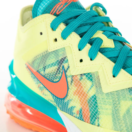 NIKE-NBA-Scarpa-Basket-Uomo-Lebron-Xviii-Low-White-Lime/bright-Mango/new-Green-da-uomo
