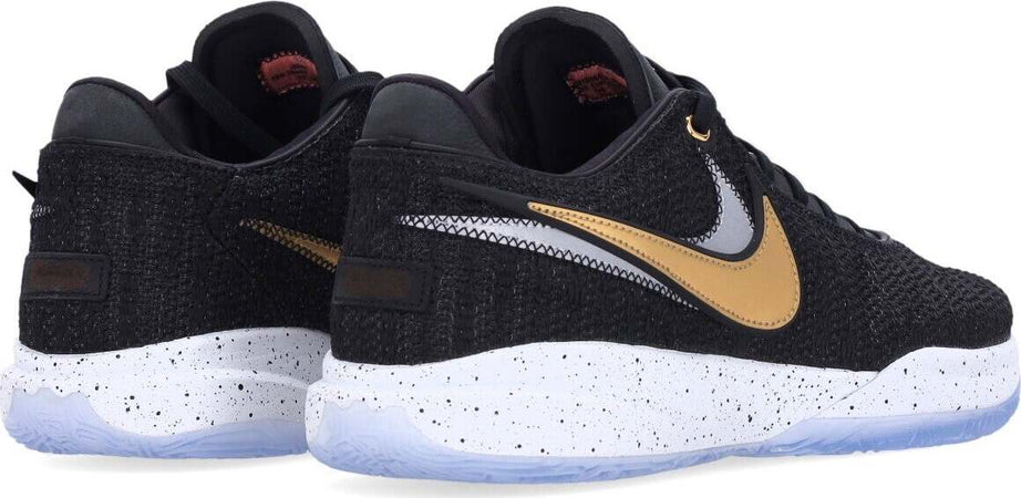 NIKE-NBA-Scarpa-Basket-Uomo-Lebron-Xx-Black/metallic-Gold/white/pure-Platinum-da-uomo