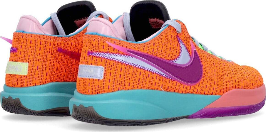 NIKE-NBA-Scarpa-Basket-Uomo-Lebron-Xx-Total-Orange/vivid-Purple/green-Strike-da-uomo