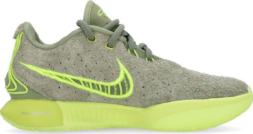 NIKE-NBA-Scarpa-Basket-Uomo-Lebron-Xxi-Oil-Green/volt/volt-da-uomo