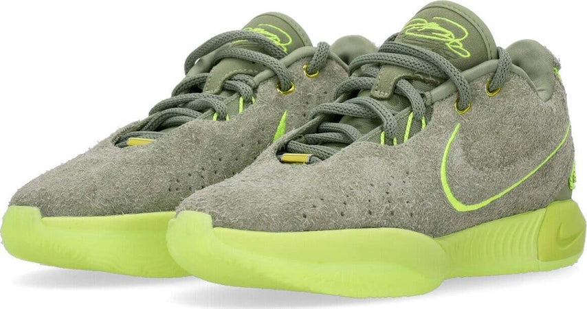 NIKE-NBA-Scarpa-Basket-Uomo-Lebron-Xxi-Oil-Green/volt/volt-da-uomo
