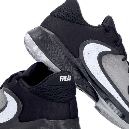 NIKE-NBA-Scarpa-Basket-Uomo-Zoom-Freak-4-Black/white/lt-Smoke-Grey-da-uomo