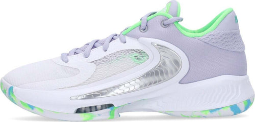 NIKE-NBA-Scarpa-Basket-Uomo-Zoom-Freak-4-White/oxygen-Purple/black/stadium-Green-da-uomo
