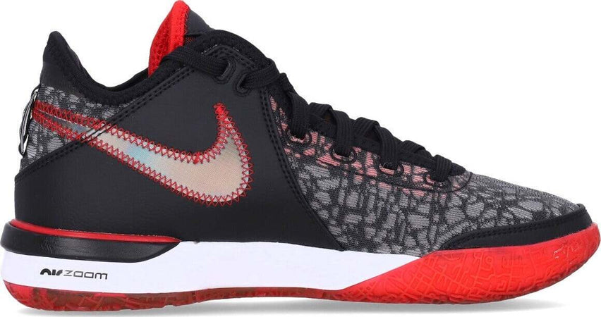 NIKE-NBA-Scarpa-Basket-Uomo-Zoom-Lebron-Nxxt-Gen-Black/white/black/university-Red-da-uomo