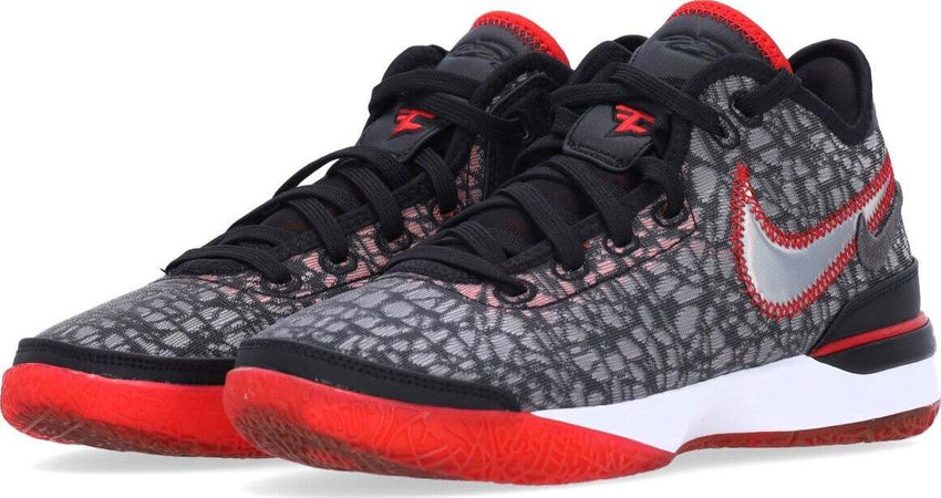 NIKE-NBA-Scarpa-Basket-Uomo-Zoom-Lebron-Nxxt-Gen-Black/white/black/university-Red-da-uomo