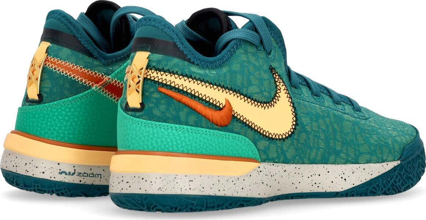 NIKE-NBA-Scarpa-Basket-Uomo-Zoom-Lebron-Nxxt-Gen-Geode-Teal/campfire-Orange/melon-Tint-da-uomo