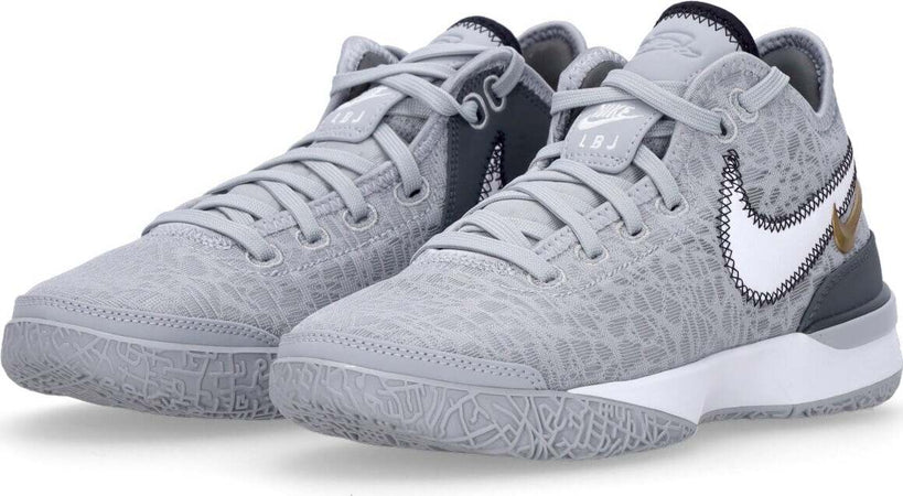 NIKE-NBA-Scarpa-Basket-Uomo-Zoom-Lebron-Nxxt-Gen-Wolf-Grey/white/iron-Grey/black-da-uomo