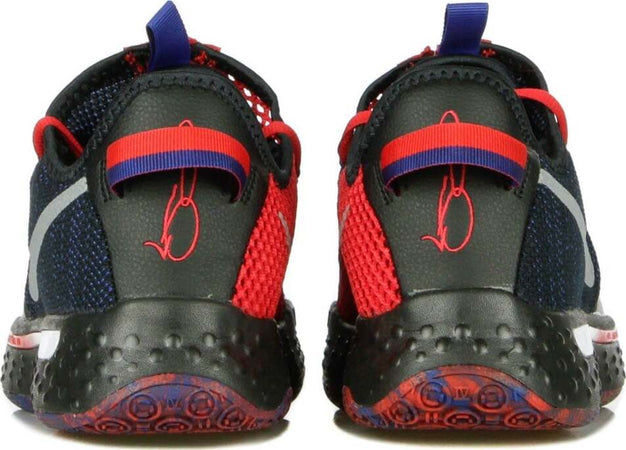 NIKE-NBA-Scarpa-Bassa-Uomo-Pg-4-Black/metallic-Silver/rush-Blue-da-uomo