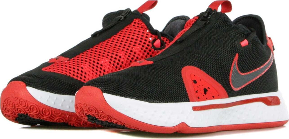 NIKE-NBA-Scarpa-Bassa-Uomo-Pg-4-Black/university-Red/white-da-uomo