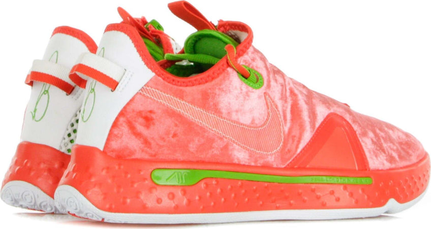 NIKE-NBA-Scarpa-Bassa-Uomo-Pg-4-Crimson/white/green-Apple/volt-da-uomo