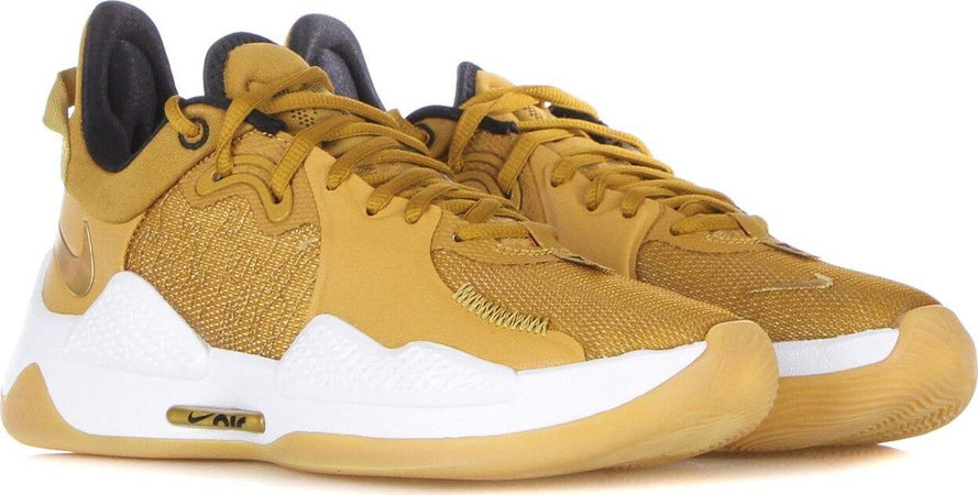NIKE-NBA-Scarpa-Bassa-Uomo-Pg-5-Wheat/metallic-Gold/grain/black-da-uomo