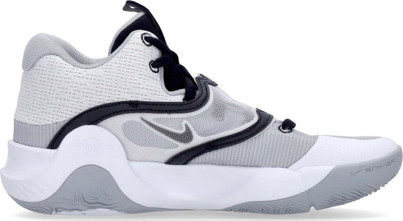 NIKE-NBA-Scarpe-Skate-Uomo-Kd-Trey-5-X-White/white/black/wolf-Grey-da-uomo