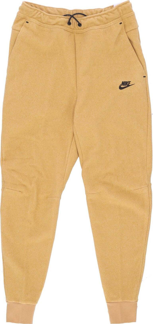 Nike-Pantalone-Tuta-Felpato-Uomo-Sportswear-Tech-Fleece-Winter-Jogger-Elemental-Gold/black-da-uomo