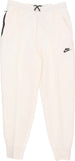 Nike-Pantalone-Tuta-Leggero-Donna-W-Sportswear-Tech-Fleece-Mid-rise-Jogger-Pale-Ivory/black-da-donna