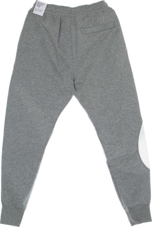 Nike-Pantalone-Tuta-Leggero-Uomo-Swoosh-Tech-Fleece-Pant-Dk-Grey-Heather/white/white-da-uomo