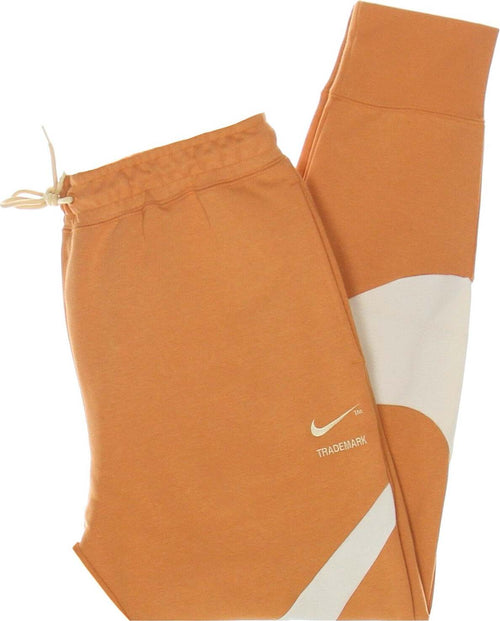 Nike-Pantalone-Tuta-Leggero-Uomo-Swoosh-Tech-Fleece-Pant-Hot-Curry/pearl-White/canvas-da-uomo