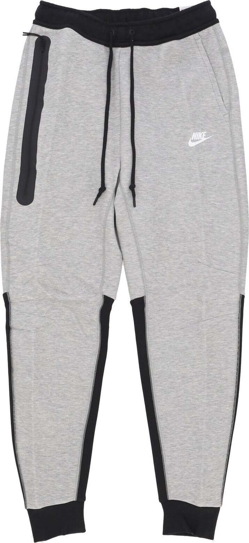 Nike-Pantalone-Tuta-Leggero-Uomo-Tech-Fleece-Jogger-Pant-Dk-Grey-Heather/black/white-da-uomo
