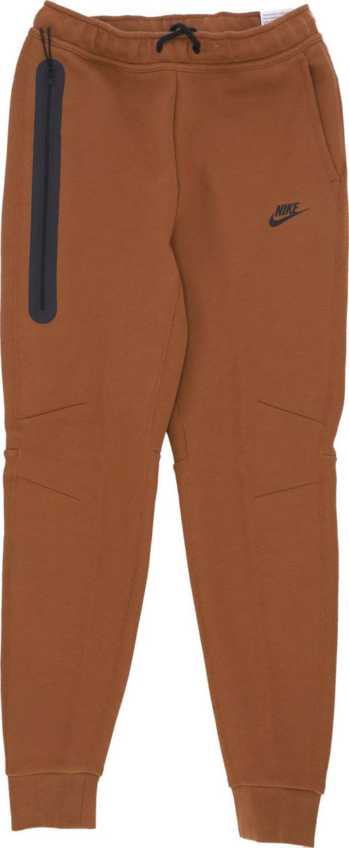 Nike-Pantalone-Tuta-Leggero-Uomo-Tech-Fleece-Jogger-Pant-Lt-British-Tan/black-da-uomo