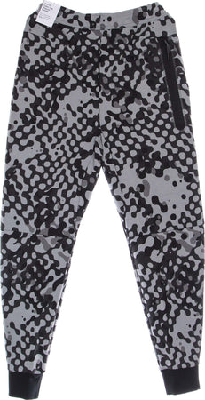 Nike-Pantalone-Tuta-Leggero-Uomo-Tech-Fleece-Jogger-React-Dk-Smoke-Grey/black/black-da-uomo