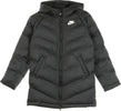 Nike-Piumino-Lungo-Bambino-Sportswear-Fill-Long-Jacket-Black/black/black/white-da-bambino
