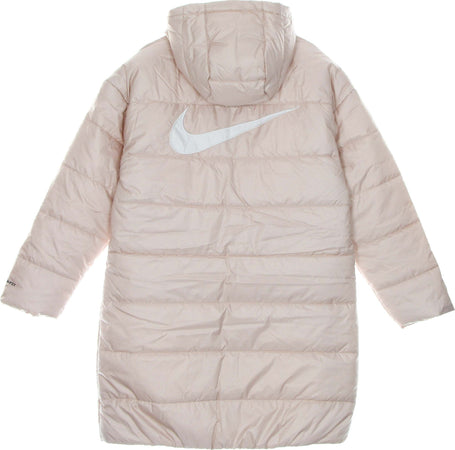 Nike-Piumino-Lungo-Donna-W-Therma-Fit-Repel-Classic-Hooded-Parka-White/black/black-da-donna